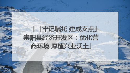 「牢记嘱托 建成支点」崇阳县经济开发区：优化营商环境 厚植兴业沃土