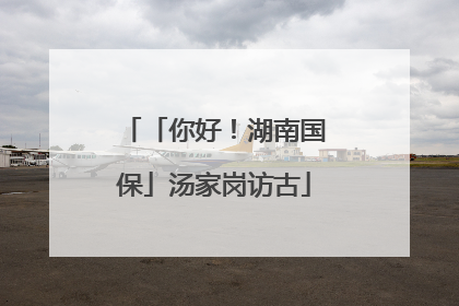 「你好！湖南国保」汤家岗访古
