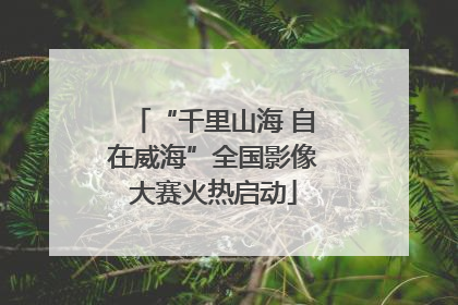 “千里山海 自在威海”全国影像大赛火热启动