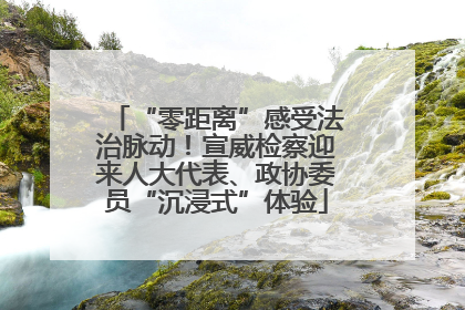 “零距离”感受法治脉动！宣威检察迎来人大代表、政协委员“沉浸式”体验