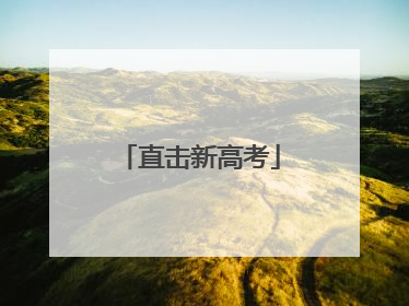 直击新高考
