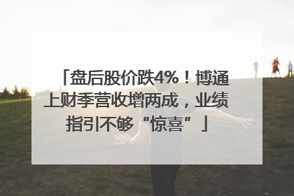 盘后股价跌4%！博通上财季营收增两成，业绩指引不够“惊喜”