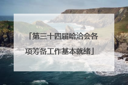 第三十四届哈洽会各项筹备工作基本就绪