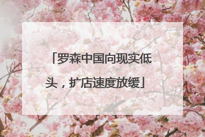 罗森中国向现实低头，扩店速度放缓
