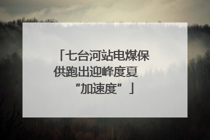 七台河站电煤保供跑出迎峰度夏 “加速度”