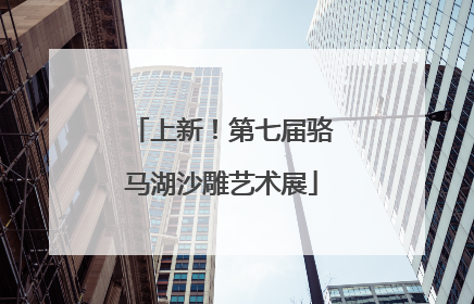 上新！第七届骆马湖沙雕艺术展