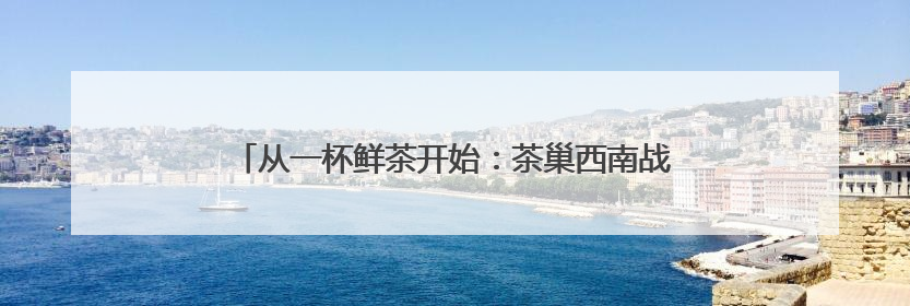 从一杯鲜茶开始：茶巢西南战略启幕，蓉城茶事焕新登场