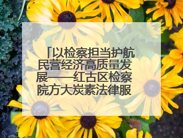 以检察担当护航民营经济高质量发展——红古区检察院方大炭素法律服务站揭牌彰显法治护航深度