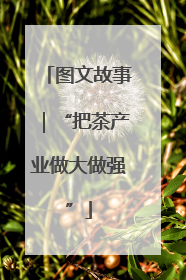 图文故事｜“把茶产业做大做强”