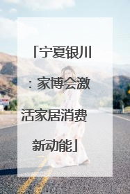 宁夏银川：家博会激活家居消费新动能