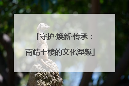 守护·焕新·传承：南靖土楼的文化涅槃