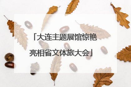 大连主题展馆惊艳亮相省文体旅大会
