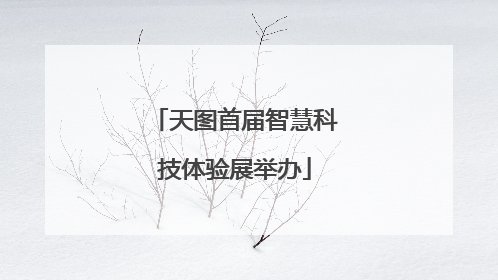 天图首届智慧科技体验展举办