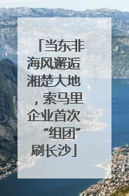 当东非海风邂逅湘楚大地，索马里企业首次“组团”刷长沙