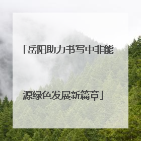 岳阳助力书写中非能源绿色发展新篇章