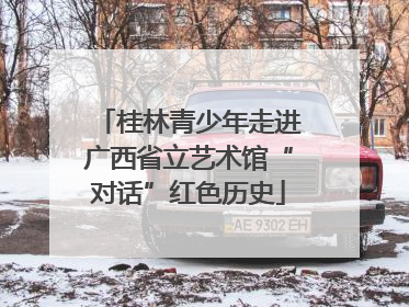桂林青少年走进广西省立艺术馆“对话”红色历史
