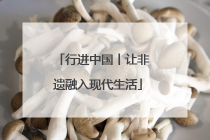 行进中国丨让非遗融入现代生活