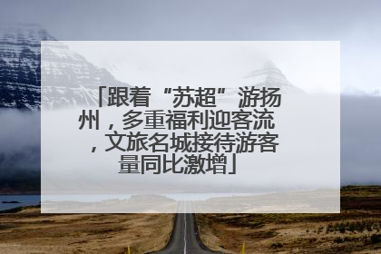 跟着“苏超”游扬州，多重福利迎客流，文旅名城接待游客量同比激增