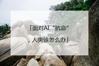 面对AI“抗命”，人类该怎么办