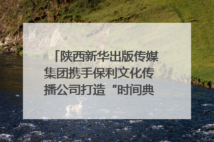 陕西新华出版传媒集团携手保利文化传播公司打造“时间典藏”数字艺术馆