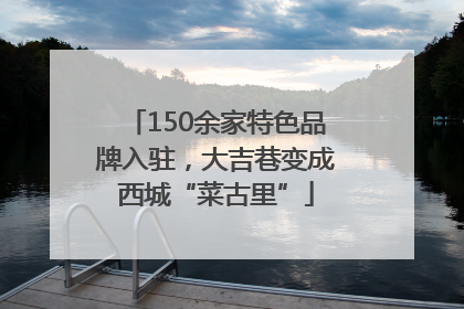 150余家特色品牌入驻，大吉巷变成西城“菜古里”