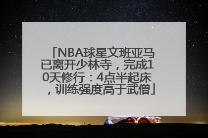 NBA球星文班亚马已离开少林寺，完成10天修行：4点半起床，训练强度高于武僧